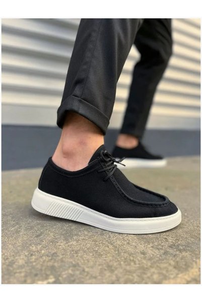 Şeker Portakalım Men's Seasonal Balanced Suede Lace-Up Comfort Classic Shoes