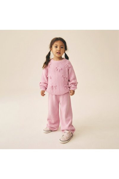 Booni Jooni Ribbon Detail Knitwear Set