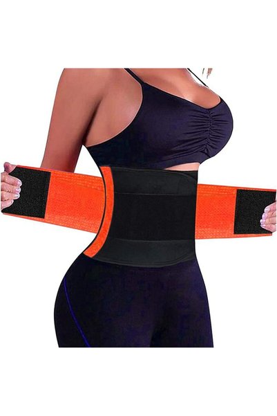 Generic Waist Trainer Belt for Women Waist Cincher Trimmer Slimming Body Shap...