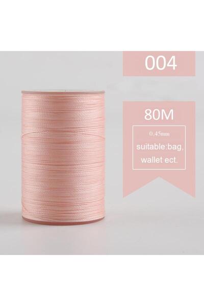 Choice 004 0.45mm 80m Wax Thread Sewing Threads For Leather Craft Braided Bra...