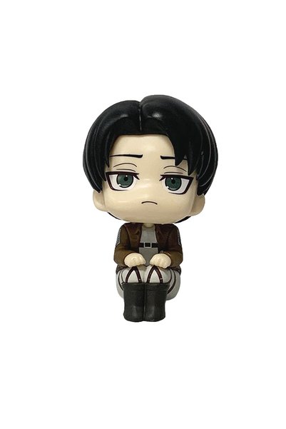 BANDAI Multicolor Attack on Titan Eren Jaeger Levi Ackerman Lookup Series Ani...