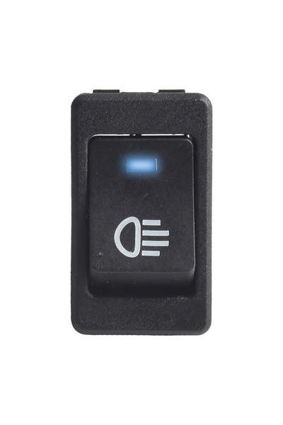 Choice مفتاح روكر أزرق للسيارة ASW-17D مع مؤشر LED، تشغيل/إيقاف، وضعين، 4 أطر...