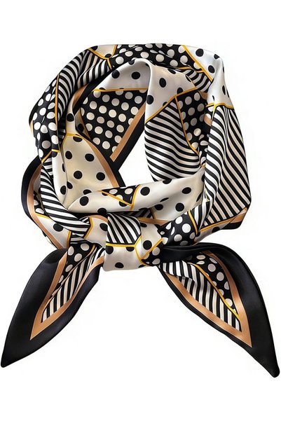 Generic 14x147cm Satin Silky Skinny Scarf for Women - Versatile Long Neck Sca...