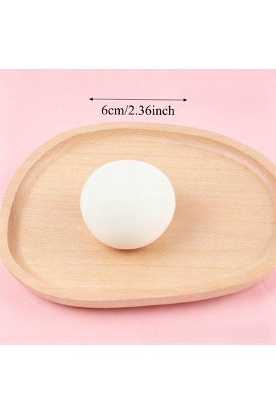 Choice 1pc-6cm Small Squishy Bread Stress Ball Fidget Toy Soft Bun Squeeze Ba...