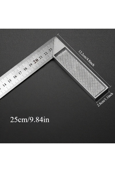 Choice 250 mm 250/300mm Aluminum Handle with Stainless Steel Scale Right Meas...