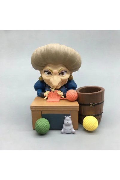BANDAI with box D New Products In Stock Anime Black Cat Action Figure Cute Sm...