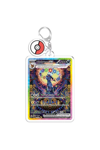 BANDAI 1PCS 6 Acrylic Keychain for PKMN Vaporeon Eevee Flareon Espeon Sylveon...