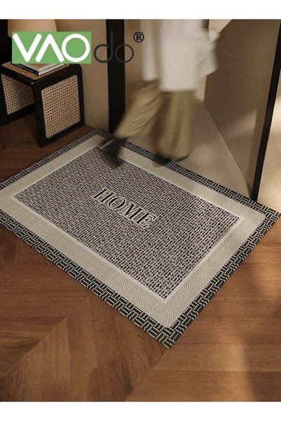Generic Brand VAOdo Sturdy Front Door Mat, Absorbent Muddy Dirt Resist Welcom...