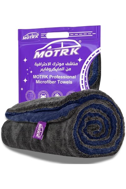 Generic Microfiber Car Drying Towel, 90x60cm Dual-Sided, Super Absorbent, Twi...