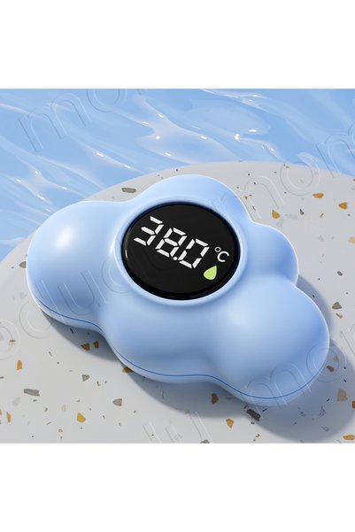 Choice cloud blue Baby Bath Temperature Meter Floating Digital Water Baby Bat...
