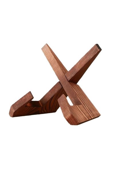 Choice A Wooden Wooden Recipe Holder Hanging Display Reading Wooden Bookend B...