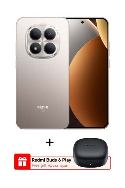 Xiaomi ريدمي نوت 15 برو 5G ثنائي الشريحة + eSIM بلون التيتانيوم، ذاكرة وصول ع...