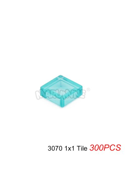Choice 3070 Clean L-Blue MARUMINE Transparent MOC Building Blocks Brick Parts...
