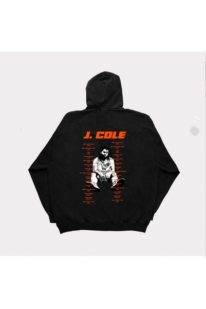 PANDORICA J. COLE Φούτερ με στάμπα και κουκούλα, unisex