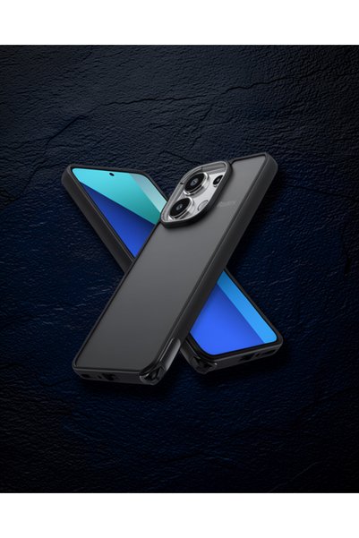 teknodayım Xiaomi Redmi Note 13 4g Case Elegant Cover - Black