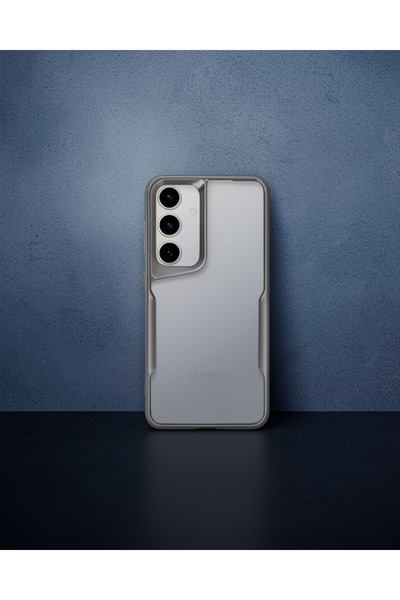 Generic Brand Samsung Galaxy A14 4g Case Boyi Silicone Cover - Titan Gray