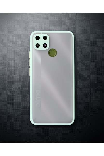 Generic Brand Realme C25 Case Montreal Silicone Cover - Turquoise