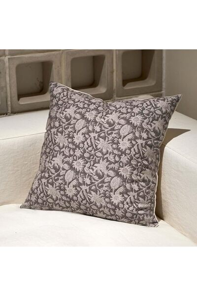 Amor Virisso Throw Pillow Covers 20x20 Floral Pillow Covers Block Print Farmh...