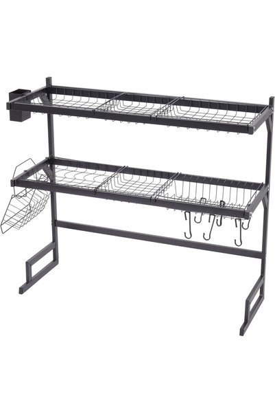 Generic Over Sink Dish Drainer Drying Rack, Dish Rack Organizer for Kitchen S...