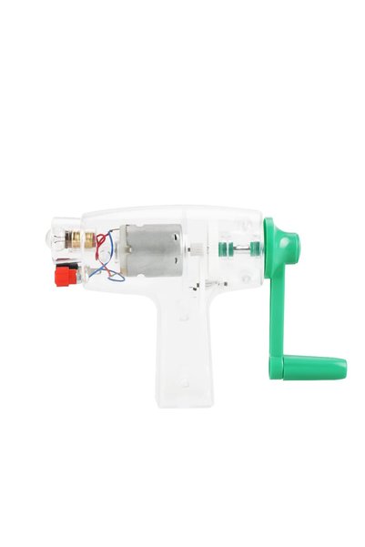 GLOGLOW Hand Crank Generator 6V DC Battery Free Power for Classroom Physics E...