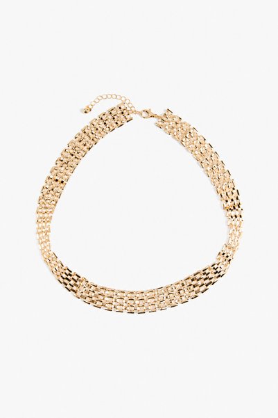 Koton Knitted Chain Necklace