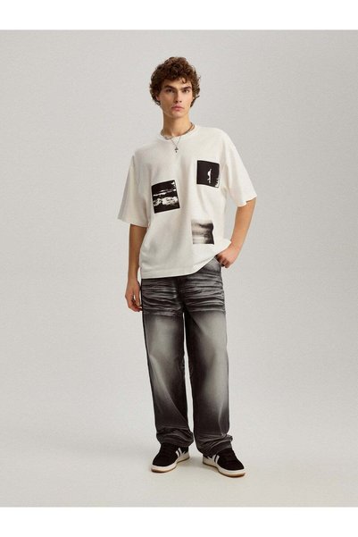 Sheya Jeans, negru