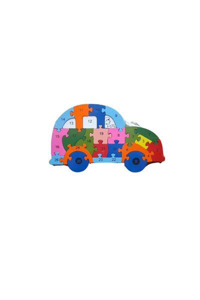 OEM Puzzle 2D, Mașină, 26 piese