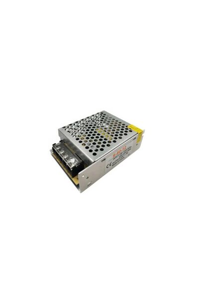 Aria Trade Τροφοδοτικό LED Σταθεροποιημένο 60W 12V 5A Αδιάβροχο, 11x8x4 εκ.