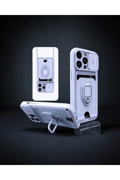 Generic Brand Apple iPhone 14 Pro Case Zuma Silicone with Business Card Holde...