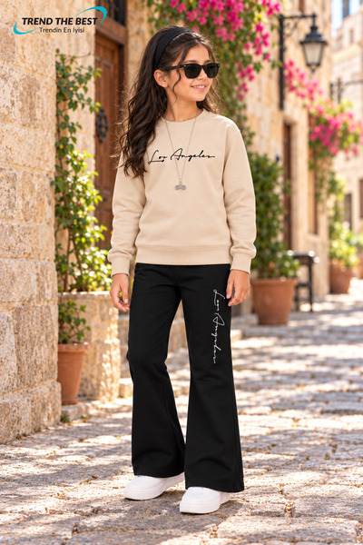 TREND THE BEST Trendin En İyisi ملابس شتوية وربيعية وخريفية للفتيات: سروال أس...