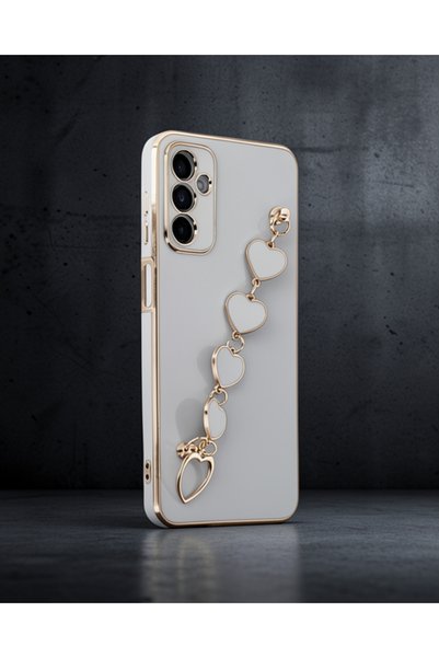 teknodayım Samsung Galaxy A14 4g Case Esila Silicone - White