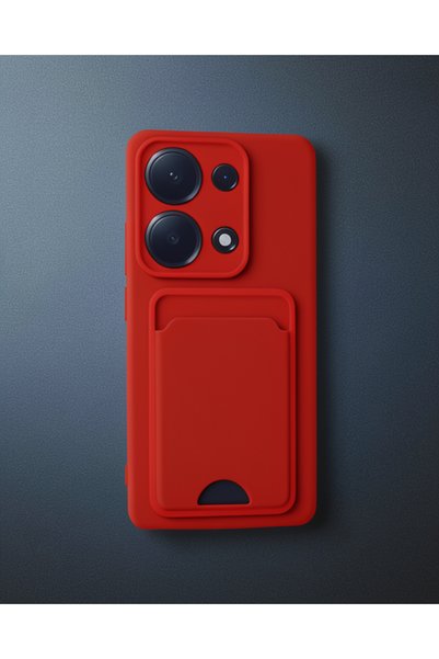 teknodayım Xiaomi Redmi Note 13 Pro 4g Case Kelvin Silicone with Business Car...