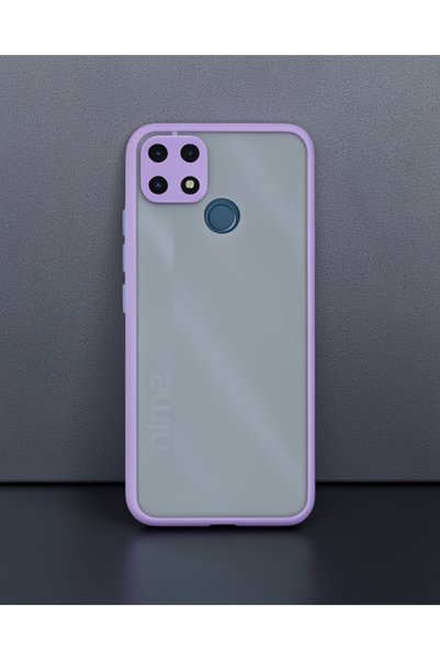 Generic Brand Realme C25 Case Montreal Silicone Cover - Purple