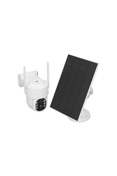 Aria Trade Ηλιακά τροφοδοτούμενη κάμερα ασφαλείας WiFi εξωτερικού χώρου 4MP μ...