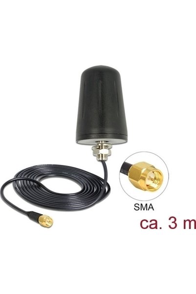 DELOCK 89534 Εξωτερική Κεραία Wi-Fi Πανκατευθυντική 3dBi με Σύνδεση SMA