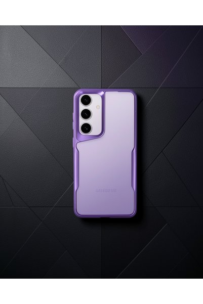 Generic Brand Samsung Galaxy A55 5g Case Boyi Silicone Cover - Deep Purple
