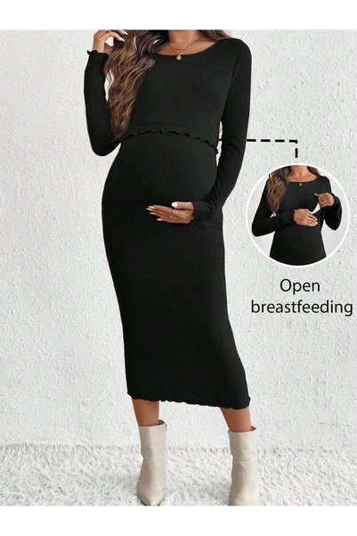 Sheya Rochie midi, negru