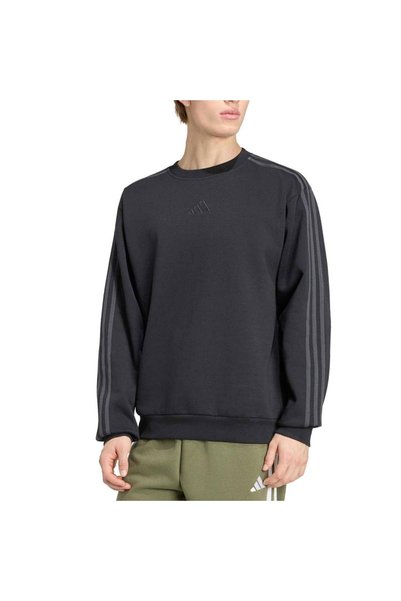 adidas ESSENTIALS ΦΟΥΤΕΡ ΜΕ 3 ΡΙΓΕΣ ΜΑΥΡΟ/ΑΝΘΡΑΚΙ L