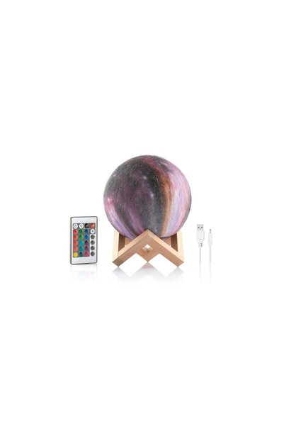 InnovaGoods Επαναφορτιζόμενο Διακοσμητικό Φωτιστικό Γαλαξίας Galighty 14x19x1...