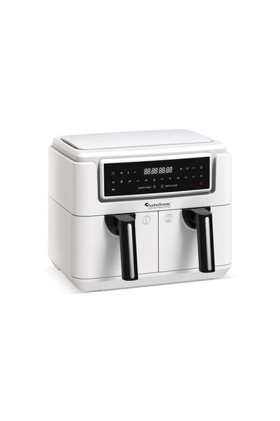 TurboTronic Διπλή Φριτέζα Αέρος Χωρίς Λάδι 1450W # 8211;1750W Με κάδο χωρητικ...