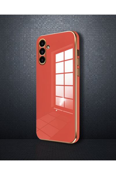 teknodayım Samsung Galaxy A15 4g Case Volet Silicone - Red