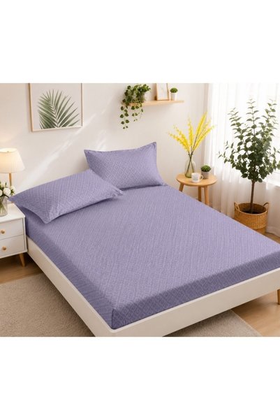 JOJO HOME Cearșaf de pat și 2 fețe de pernă, Jojo Home, Finet, 3 piese, pentr...