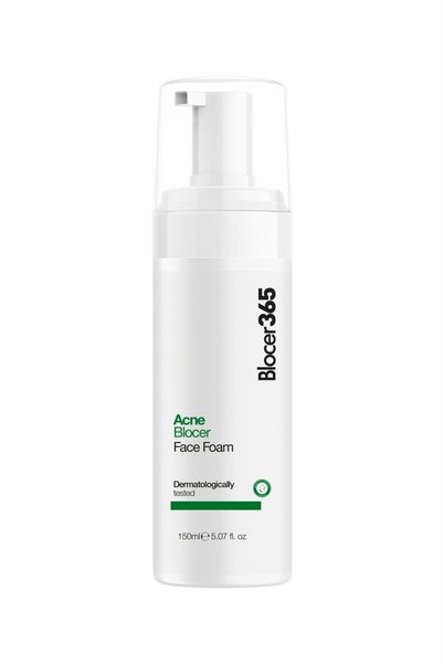 Blocer 365 Acne Blocer Yüz Temizleme Köpüğü 150 ml