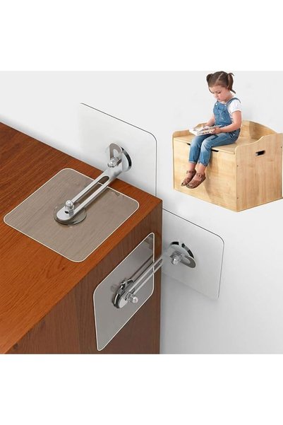 X SPRING Furniture Wall Anchors, 10 Pairs Baby Proofing Anti Tip Kit for Dres...