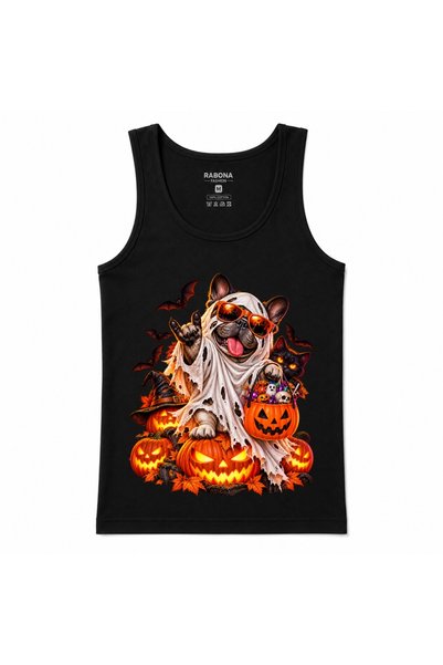 Rabona Fashion Spooky Paws – Halloween Ghost French Bulldog, Black Cat & Pump...