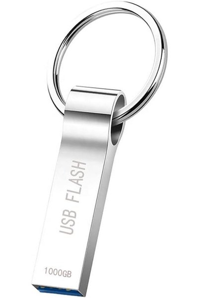 Generic ذاكرة فلاش USB بسعة 1000 جيجابايت، أقراص تخزين محمولة مقاومة للماء، U...