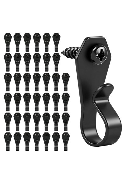TERRIFI String Light Hanger Hooks for Outdoor String Lights and Holiday Decor...