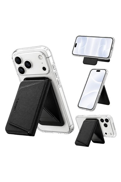 Spigen Valentinus S-2 magnetic wallet, Black