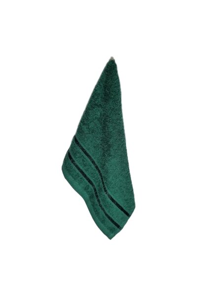 OEM Prosop de mână, verde, 28 x 48 cm, 100% bumbac, 400 gr/mp