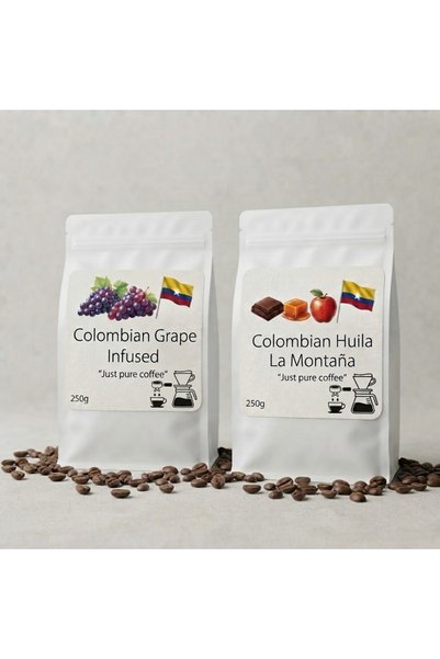 Suhail Roastery ثنائي الكولمبي Colombian coffee collection